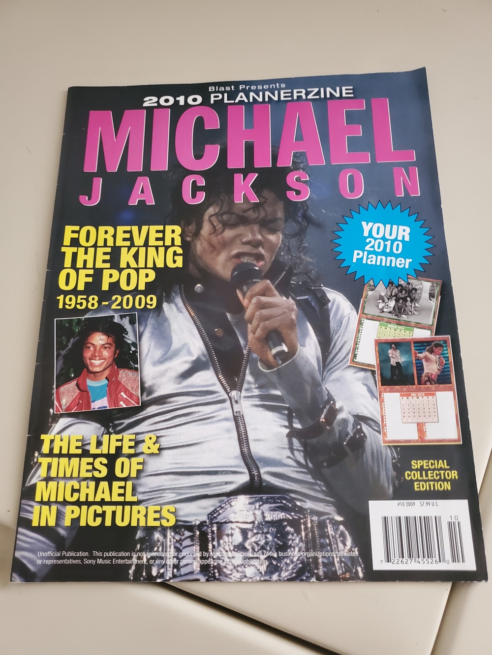 Michael Jackson 2010 Planner! Plus 6 Other Exclusive Magazines.